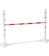 Springhindernis voor stokpaardrijden